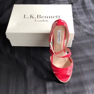 LK Bennett Priya wedge sandal